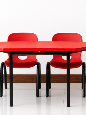 Conjunto de MesaTrapezoidal Preescolar